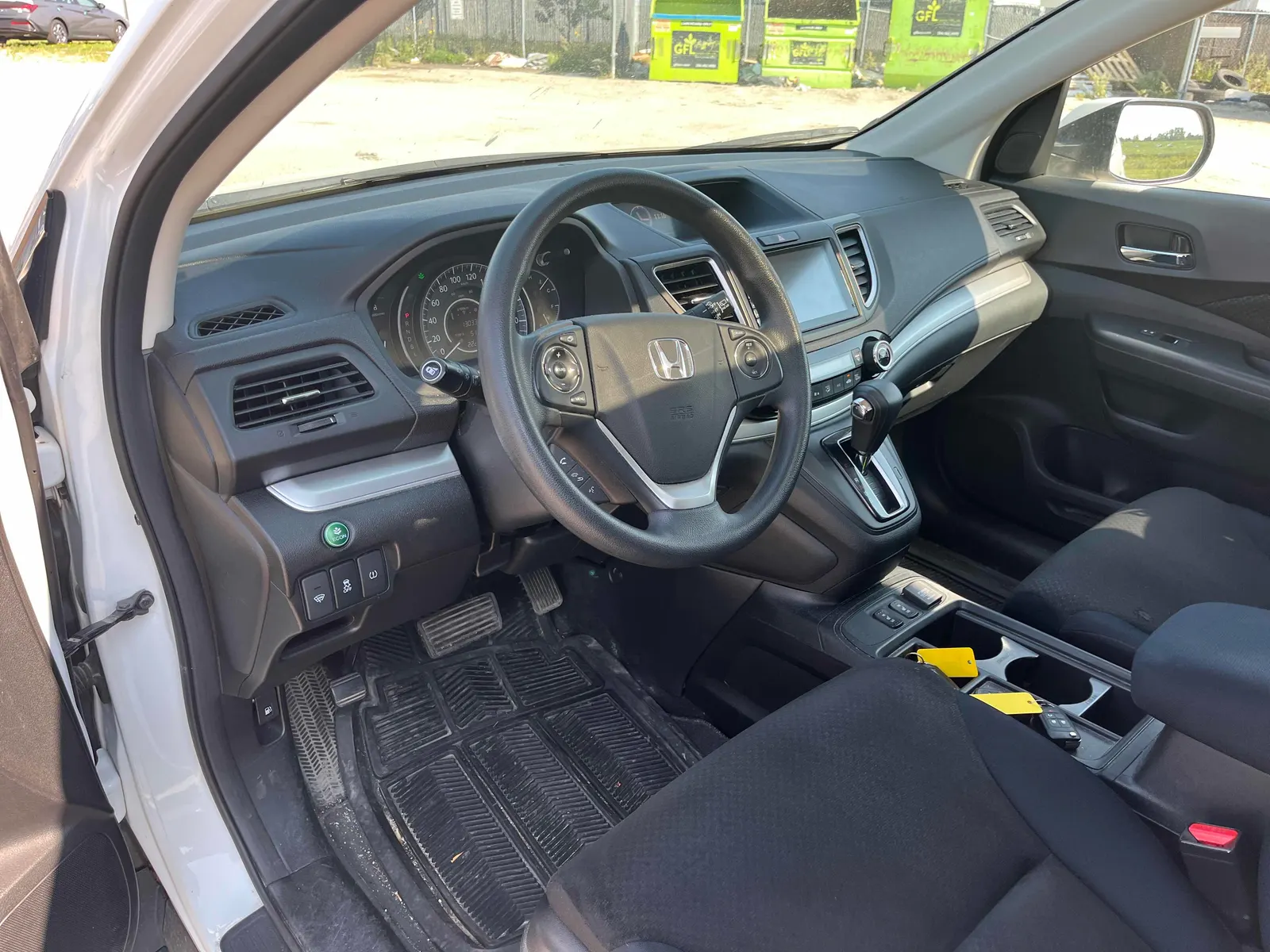 Interior driver side