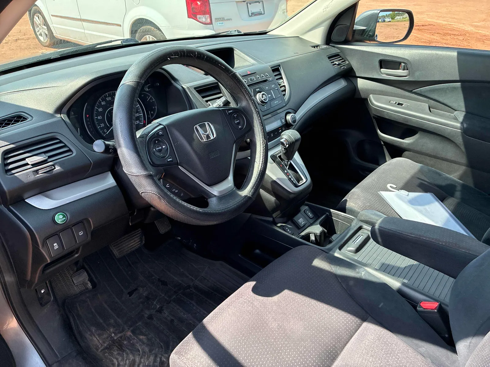 Interior driver side
