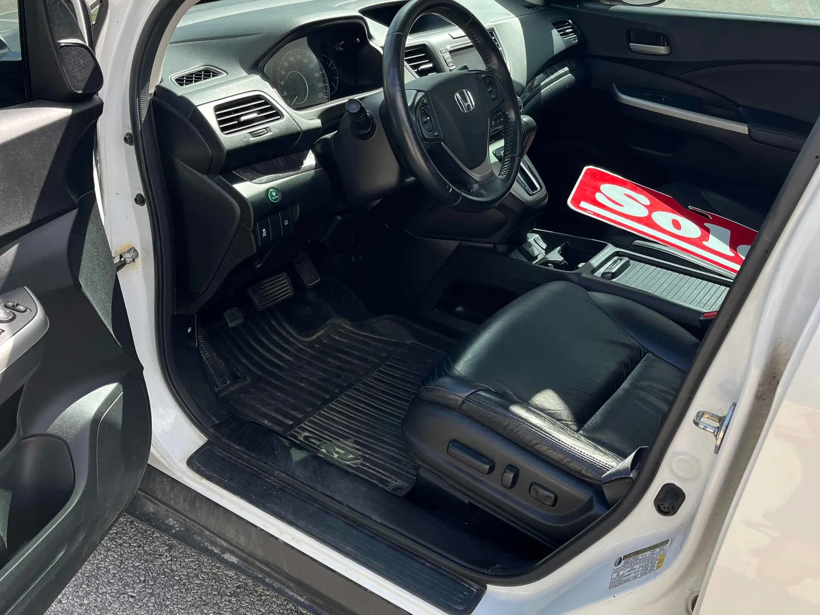 Interior driver side