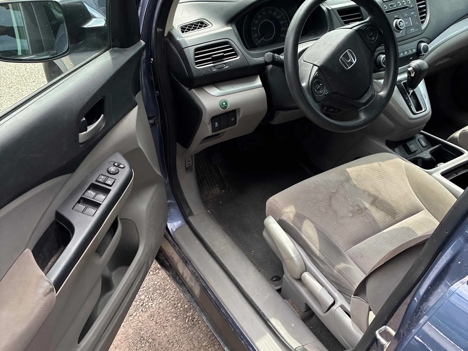 Interior driver side