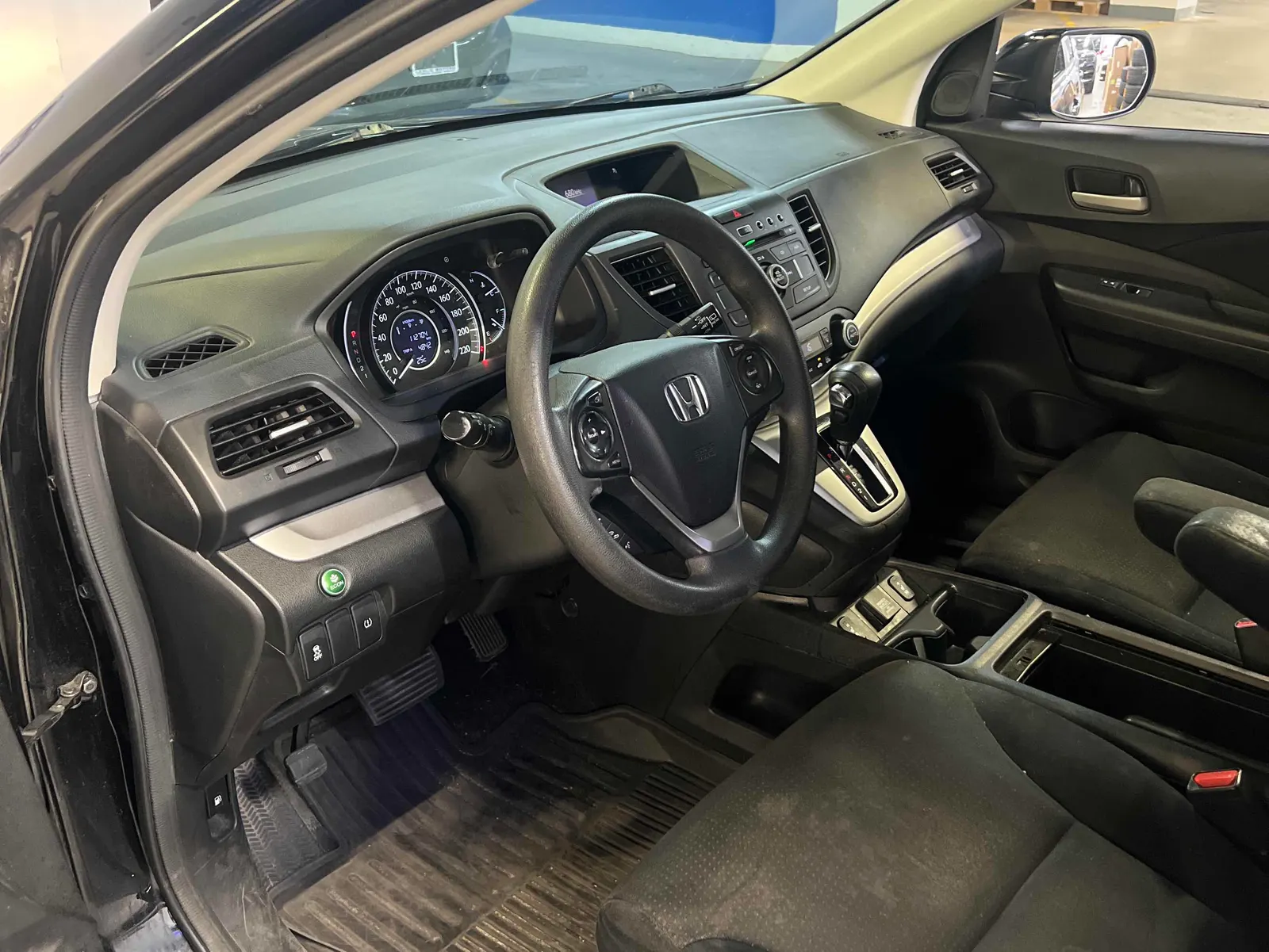 Interior driver side