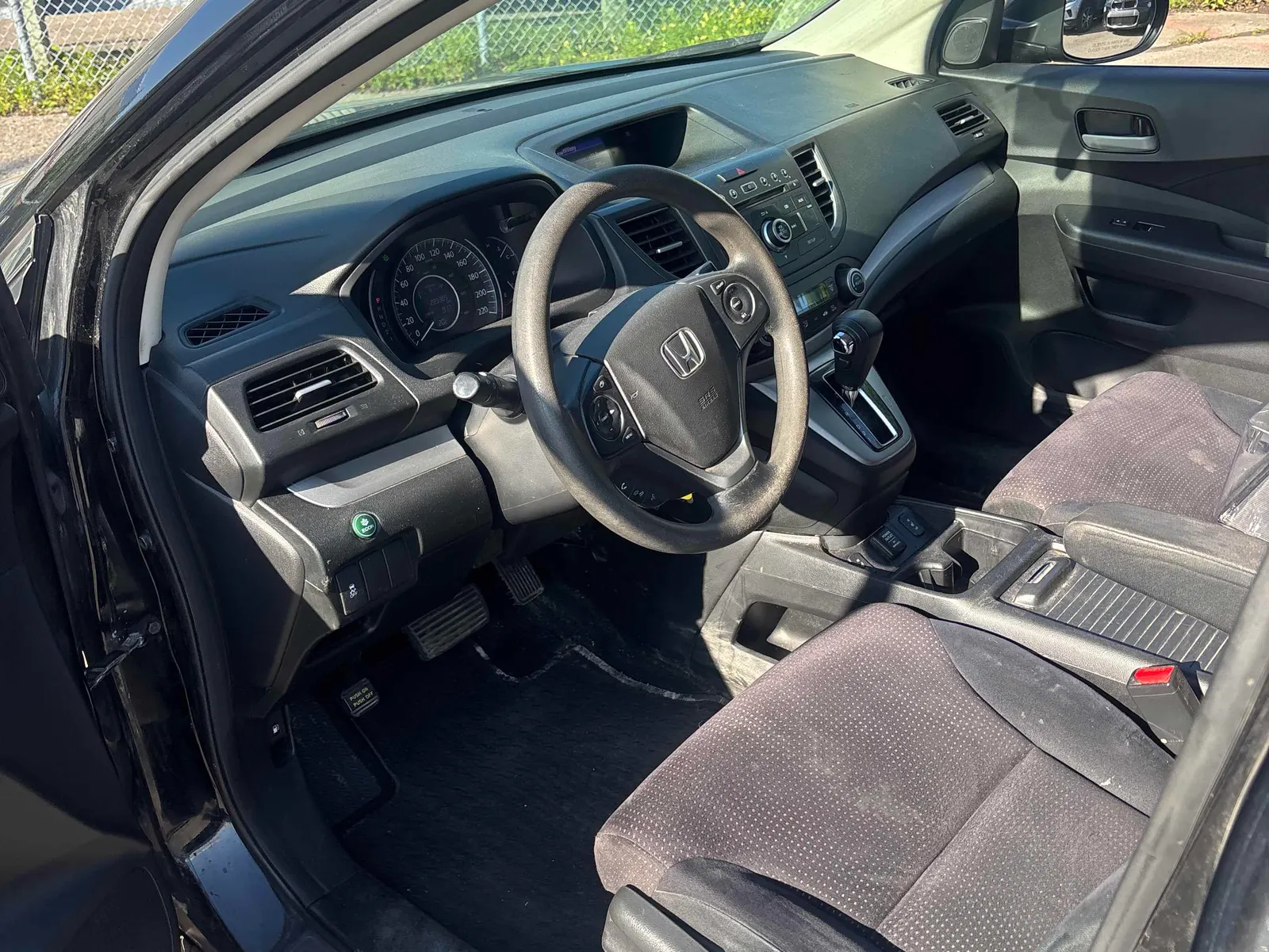 Interior driver side