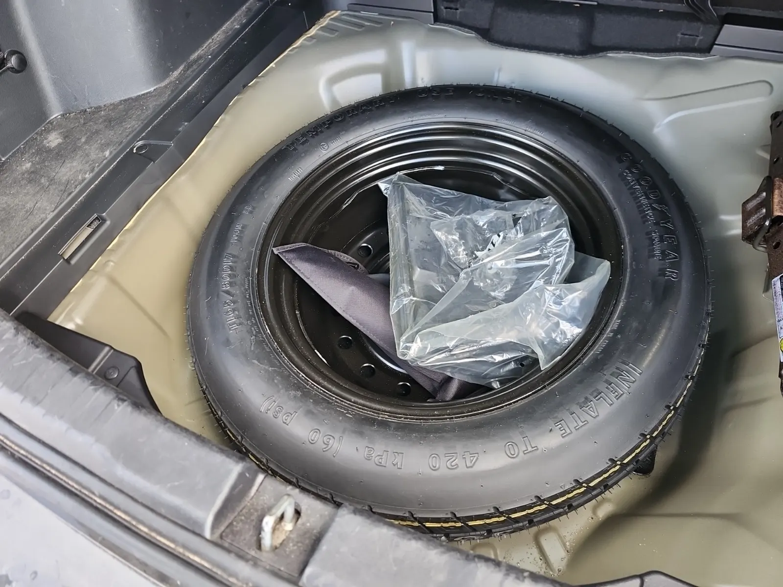 Spare Tire & Wheel Photo