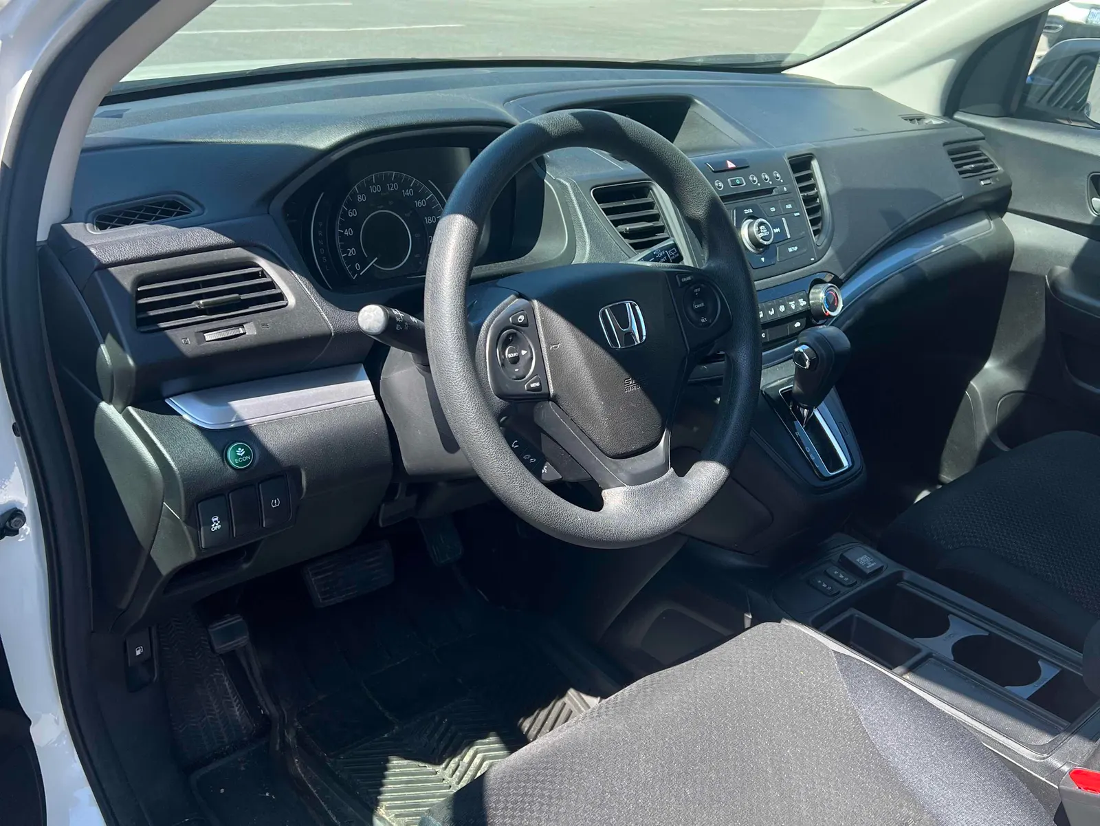 Interior driver side