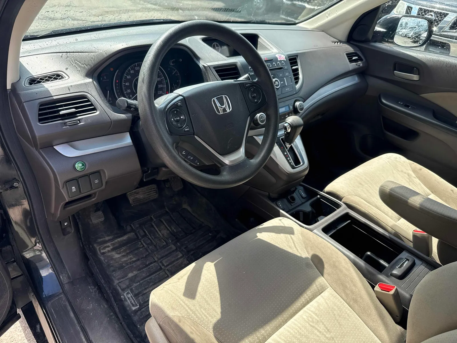 Interior driver side