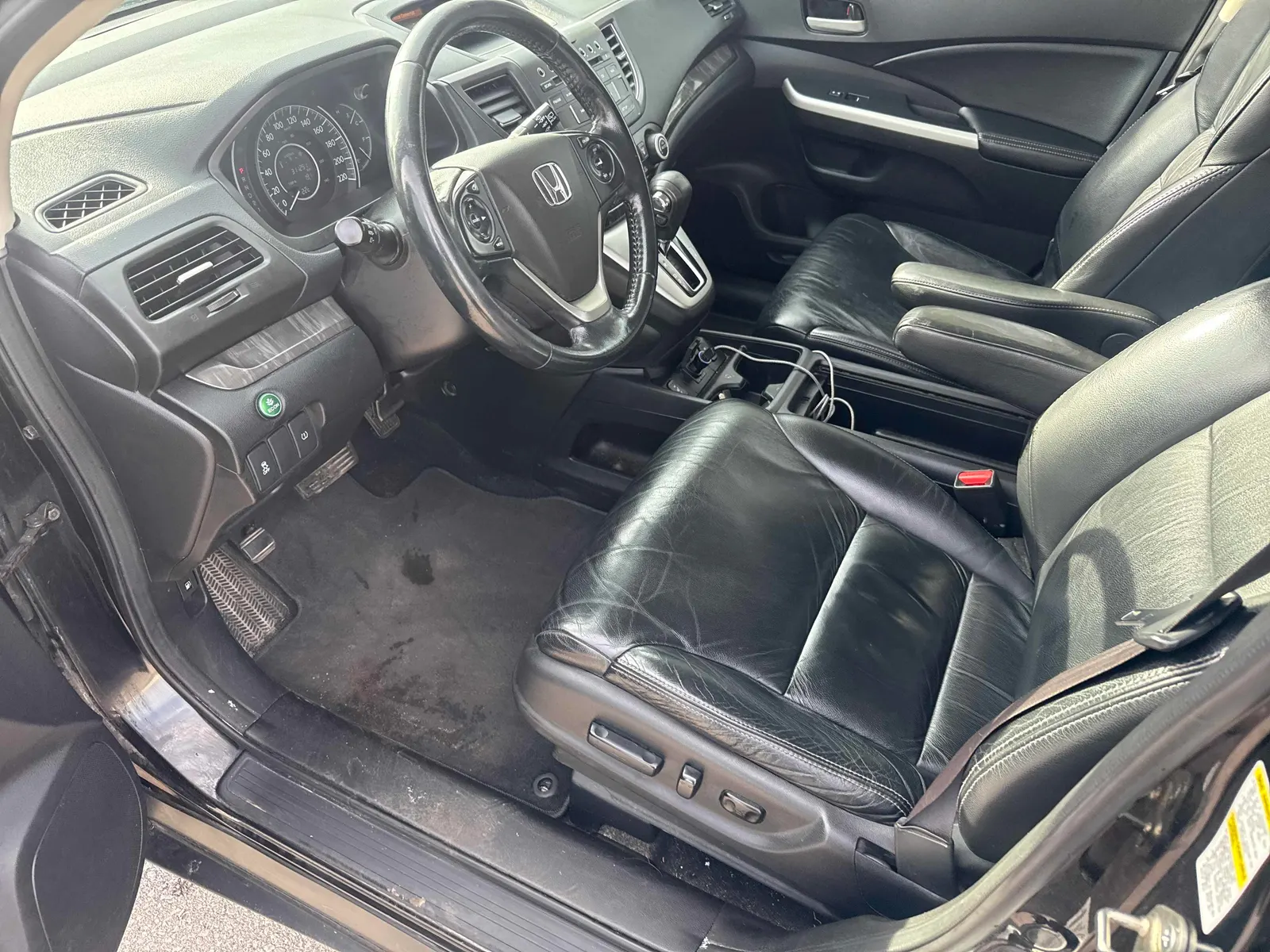 Interior driver side