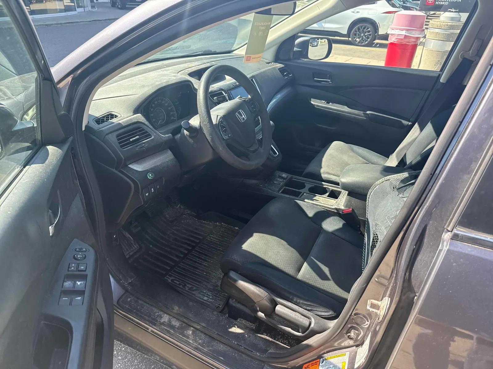 Interior driver side