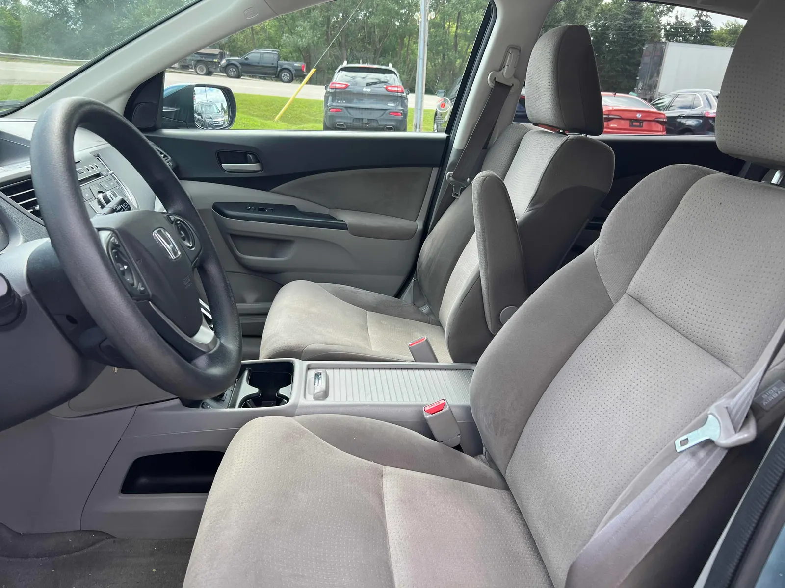 Interior driver side