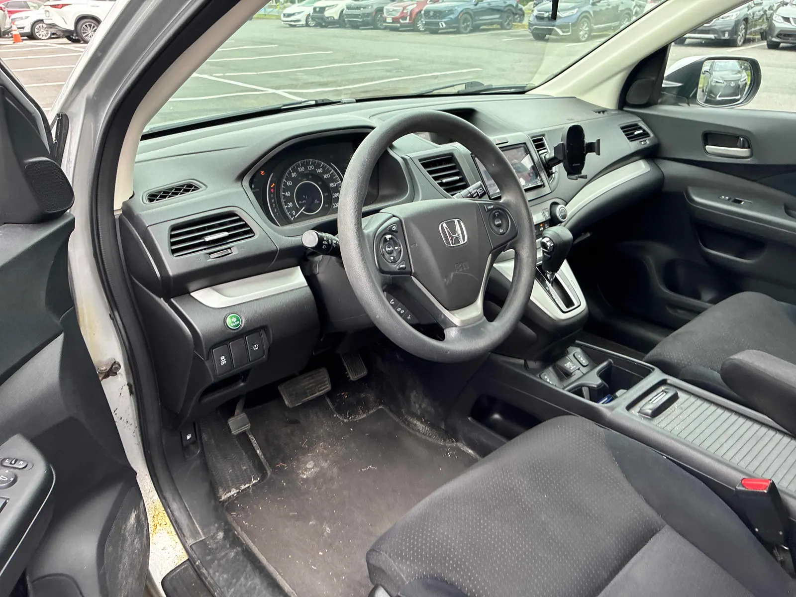 Interior driver side