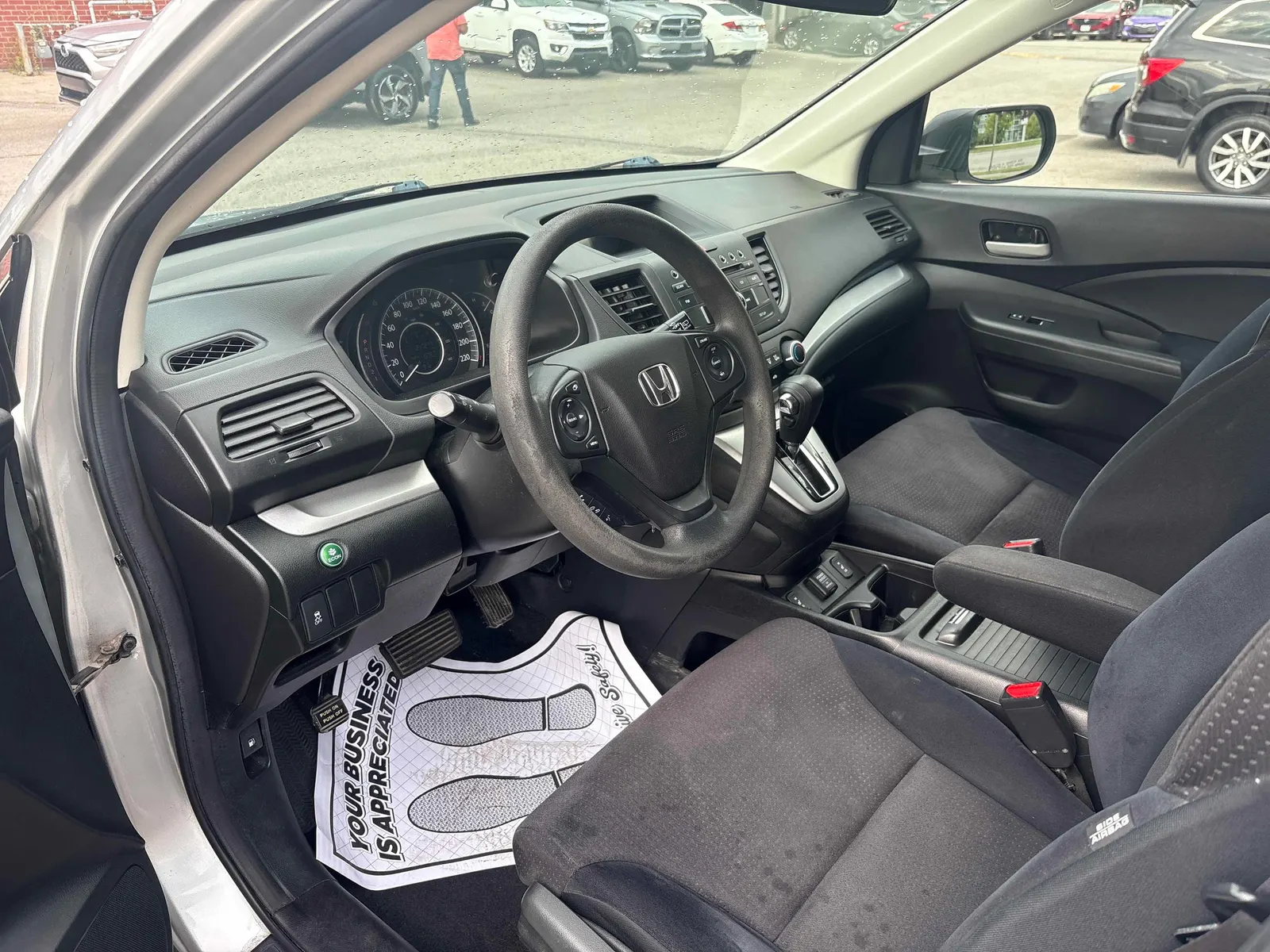 Interior driver side