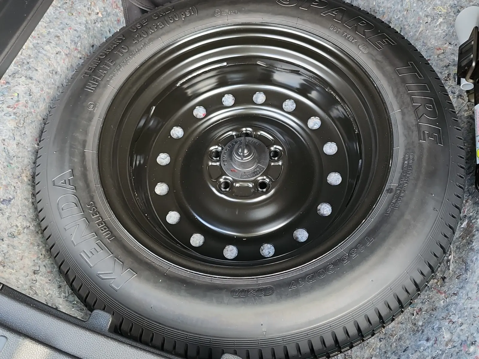 Spare Tire & Wheel Photo