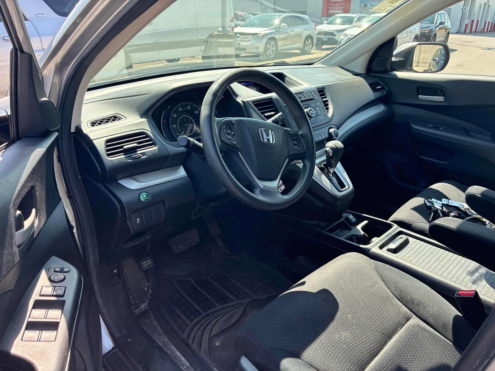 Interior driver side