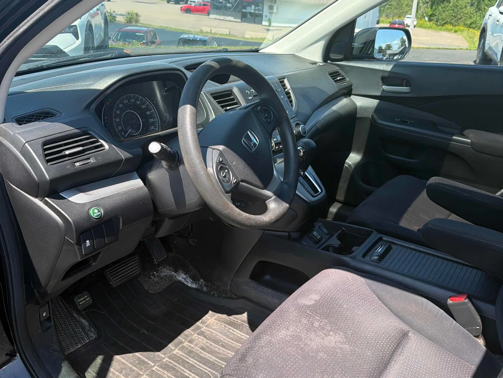 Interior driver side