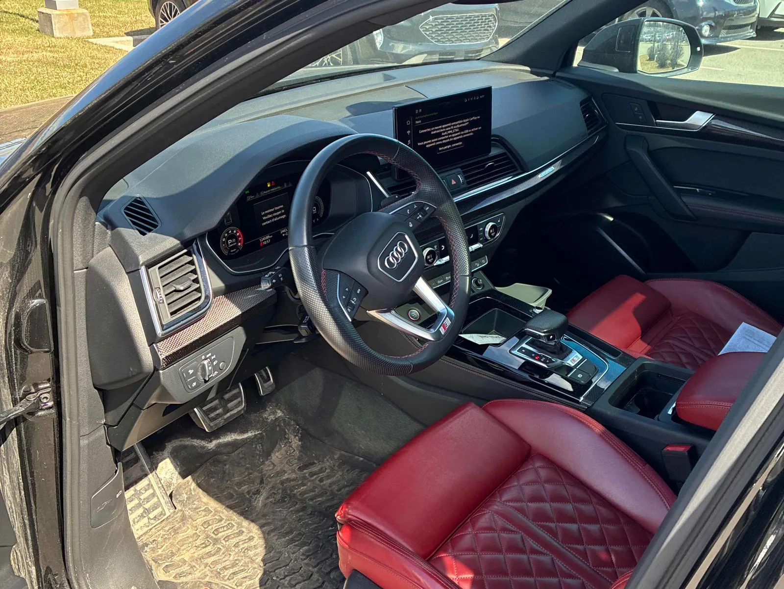 Interior driver side