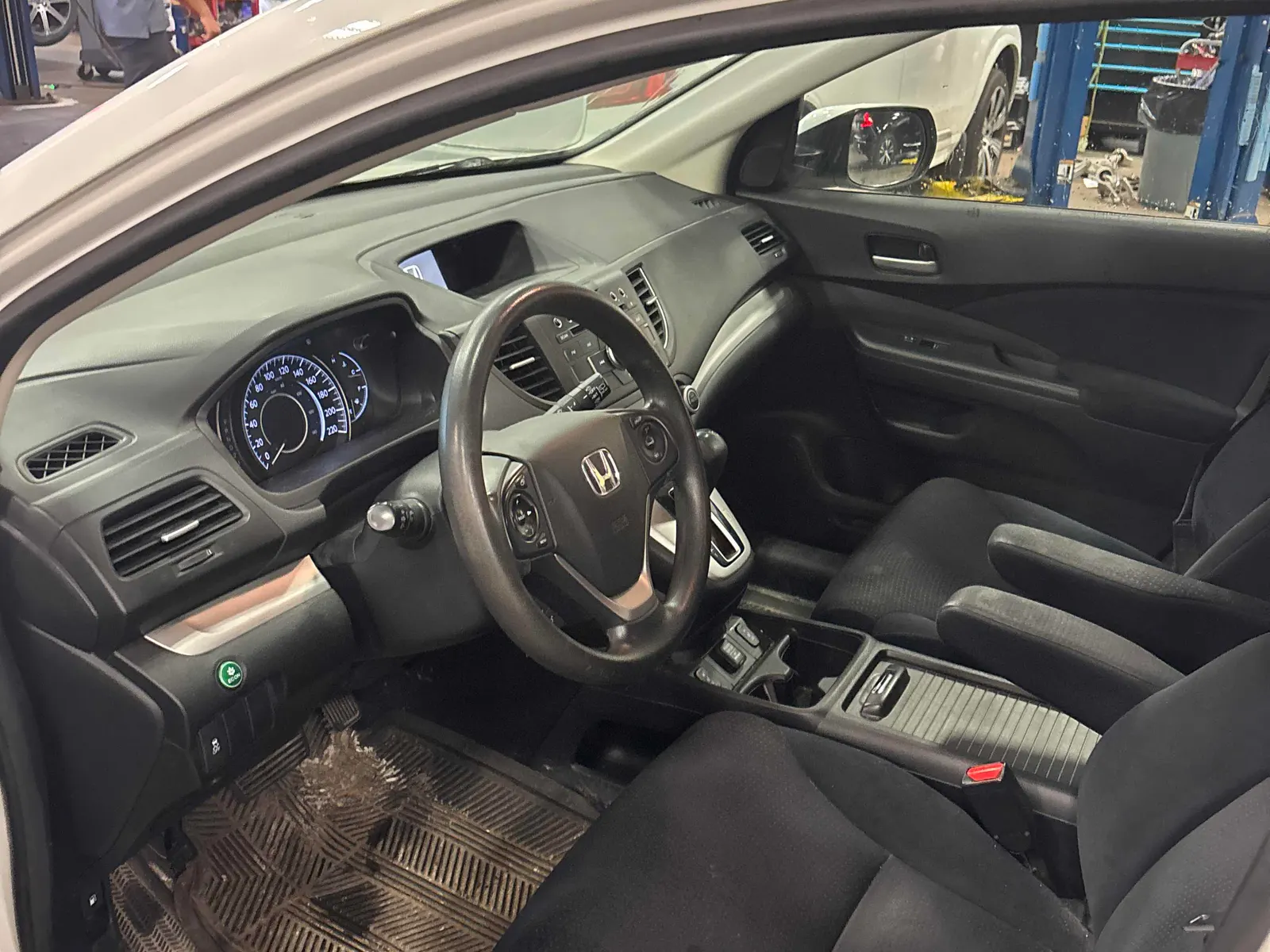 Interior driver side