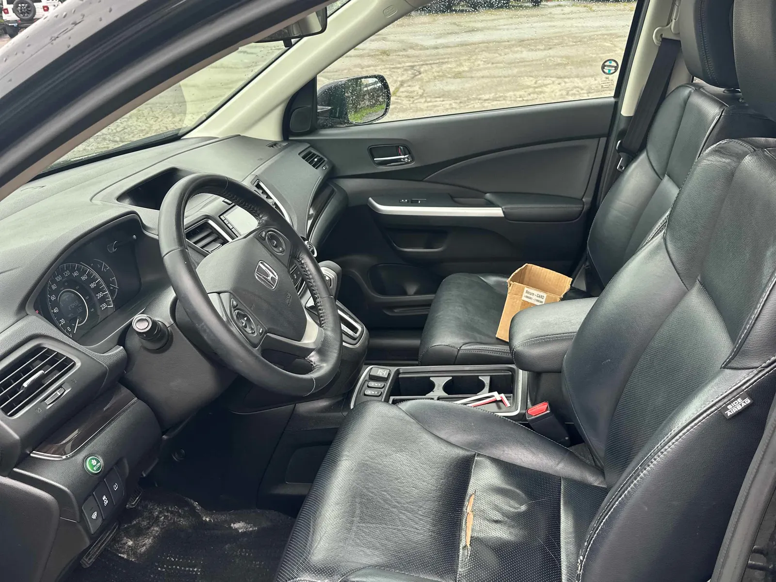 Interior driver side