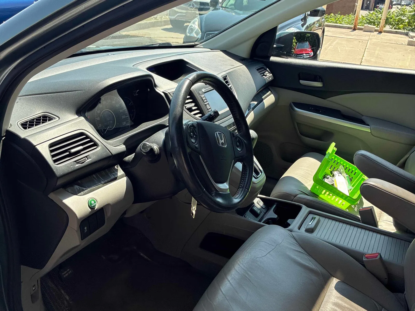 Interior driver side