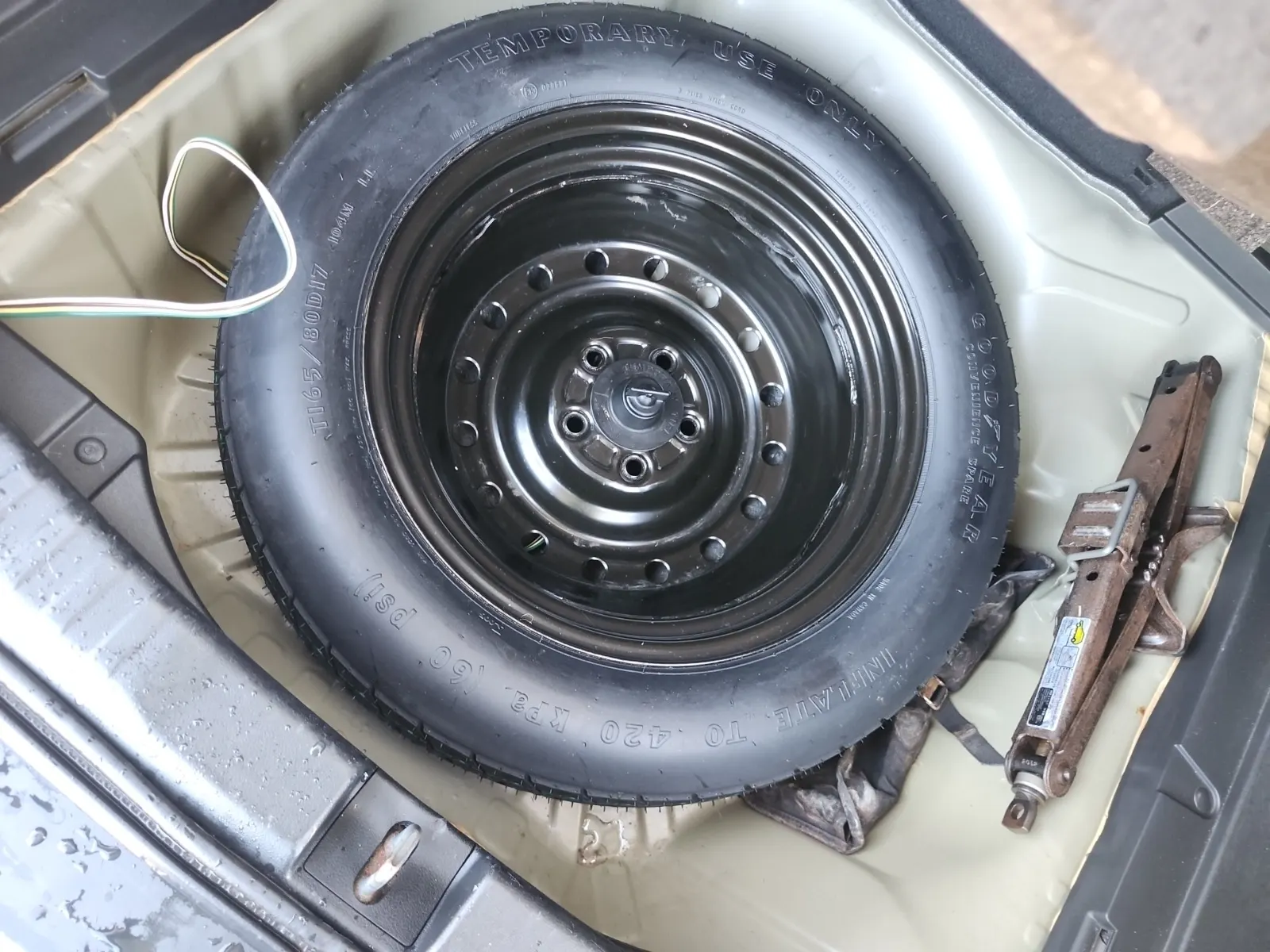 Spare Tire & Wheel Photo