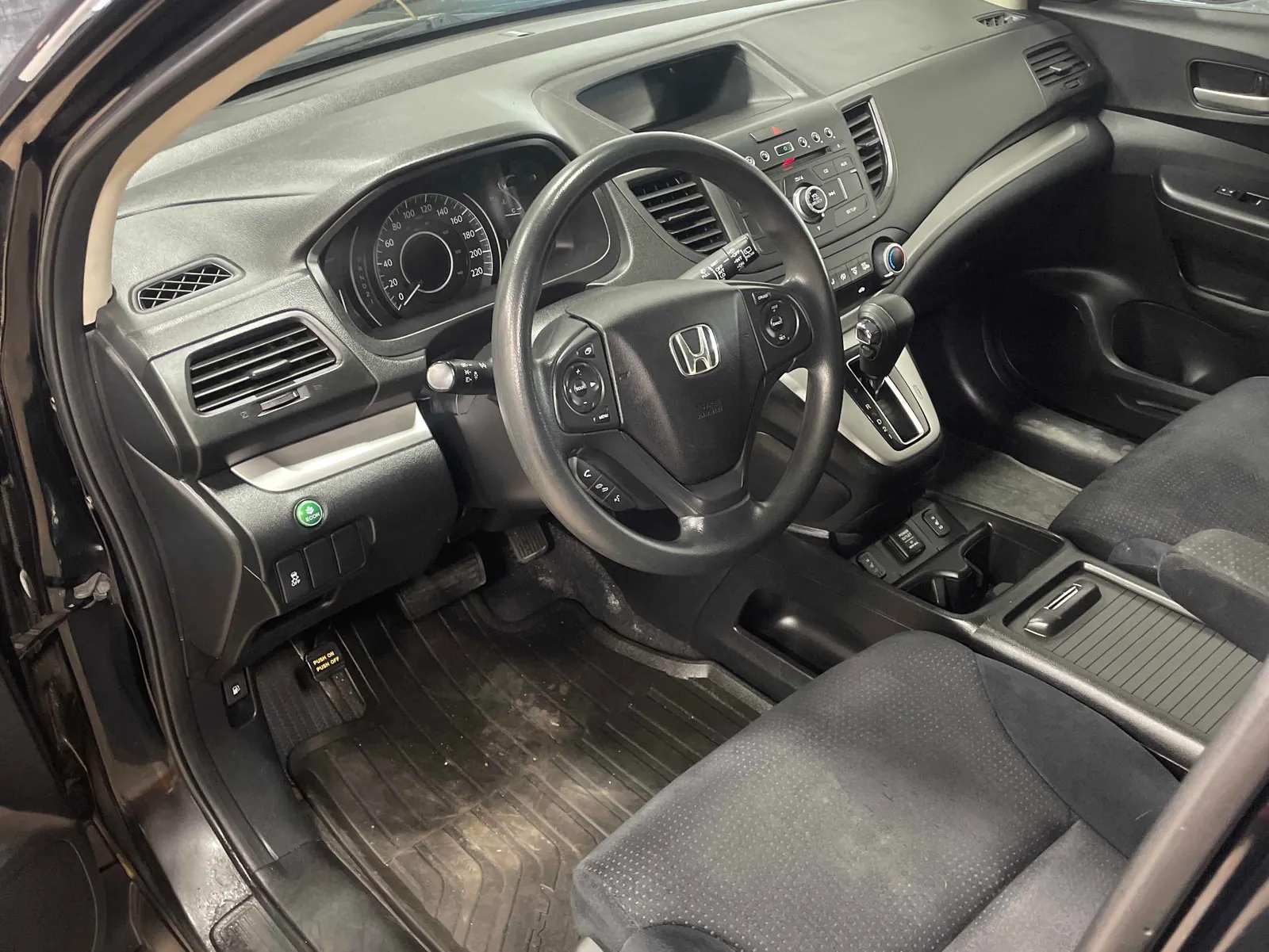 Interior driver side