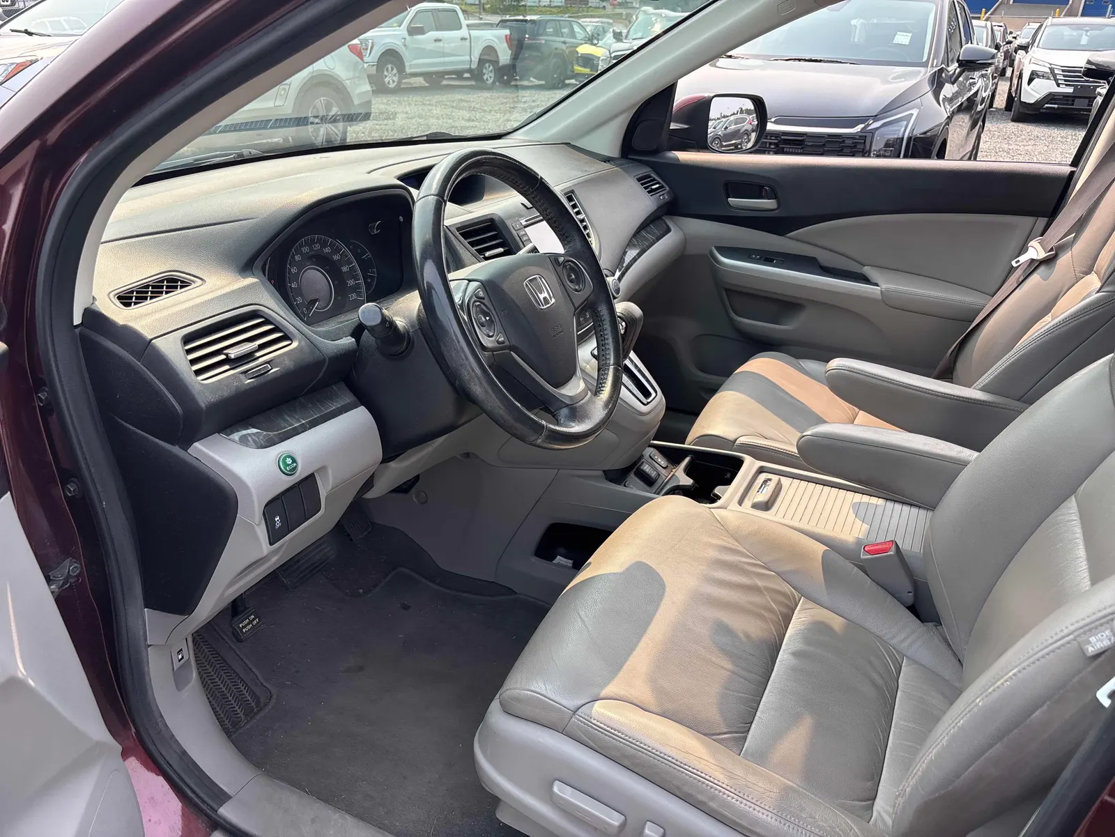 Interior driver side