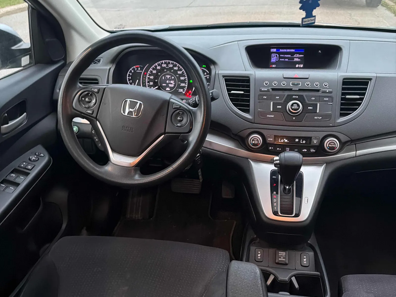 Interior driver side