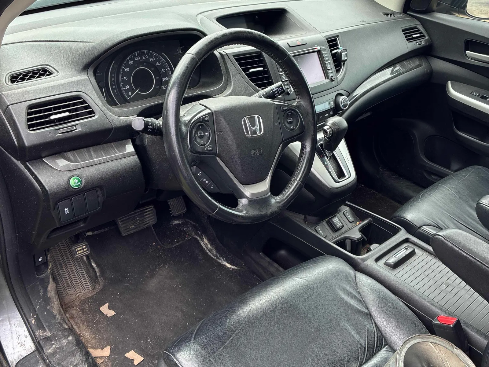 Interior driver side