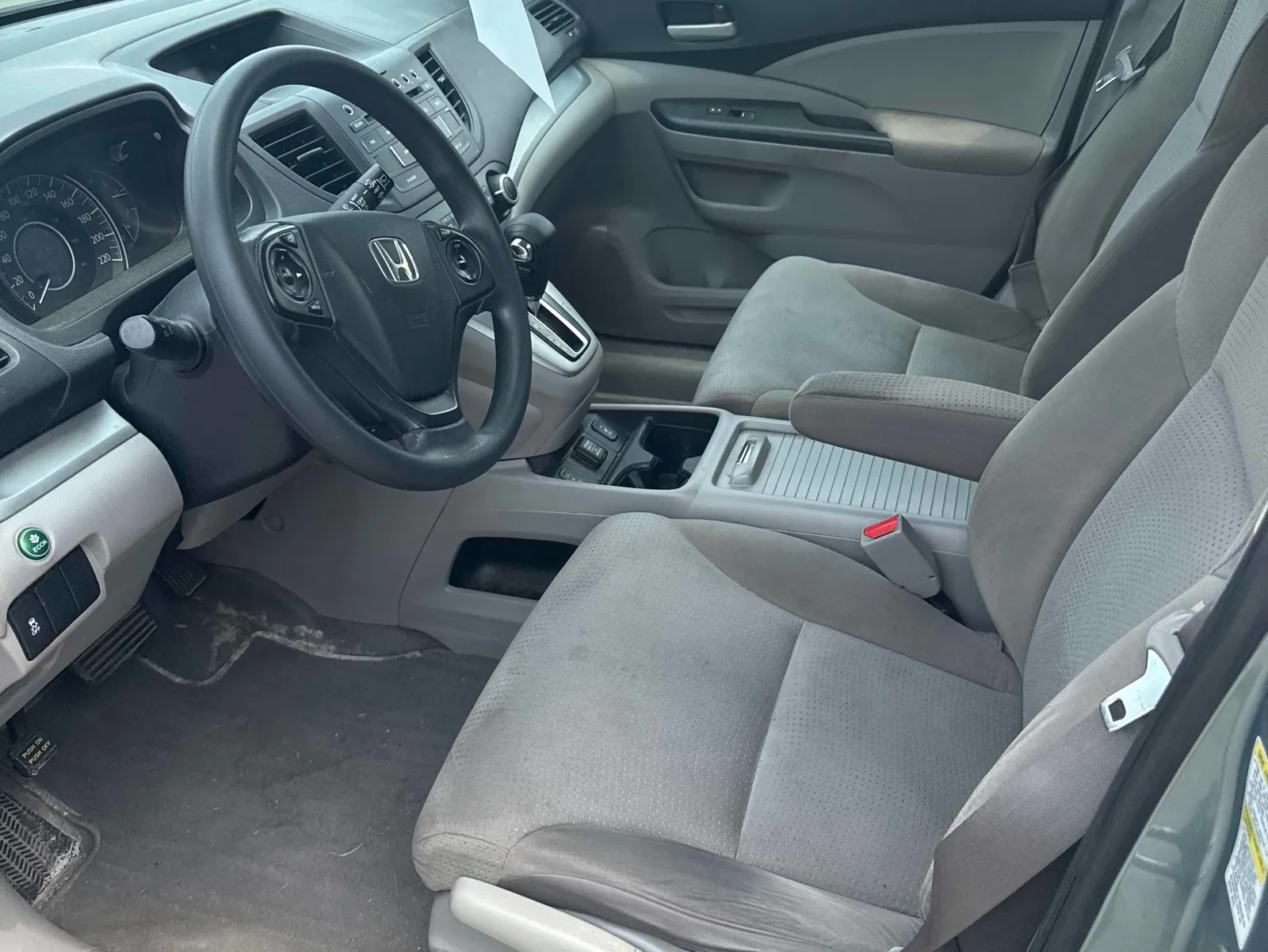 Interior driver side