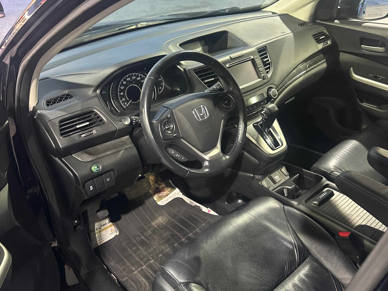 Interior driver side
