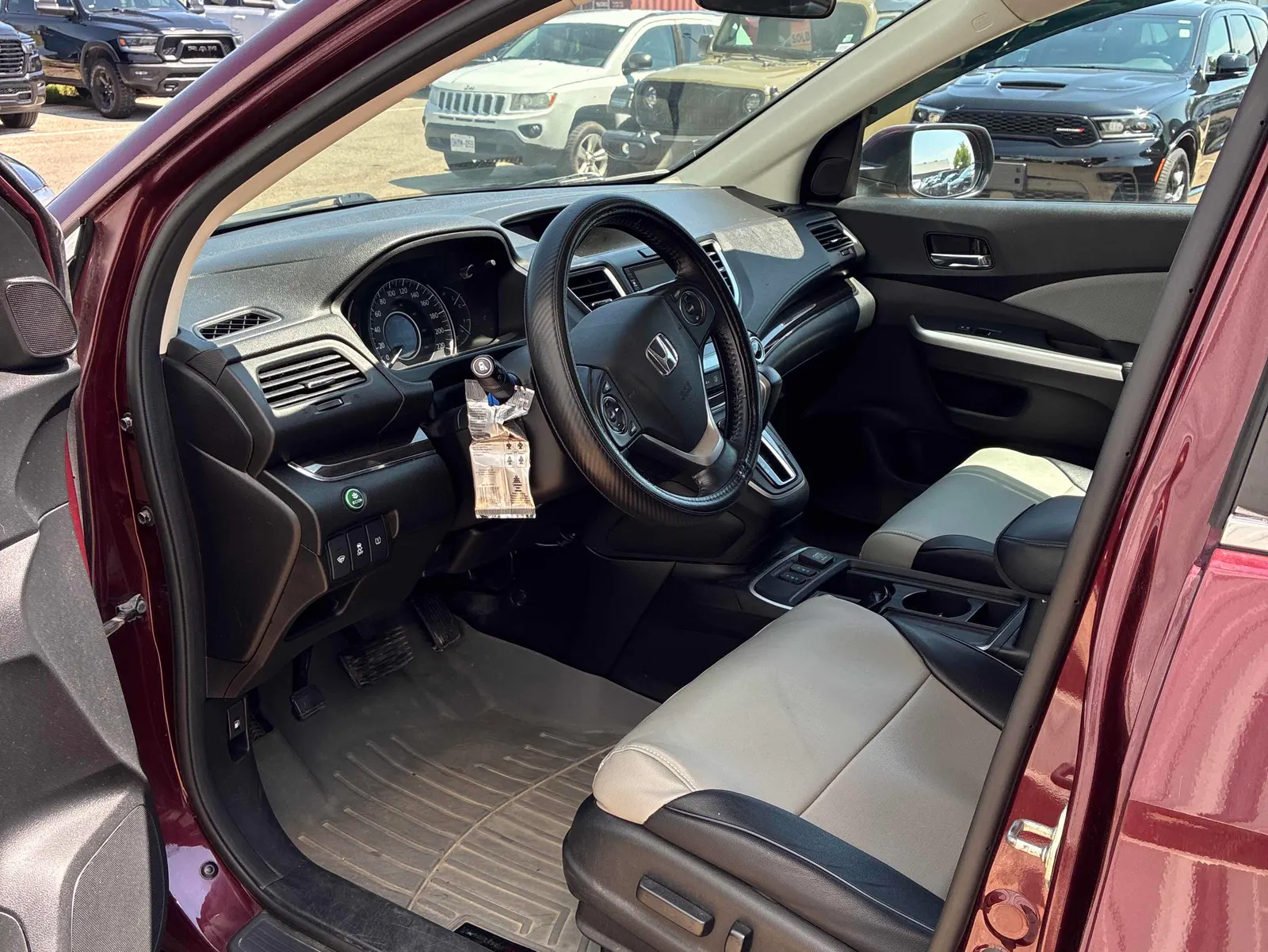 Interior driver side
