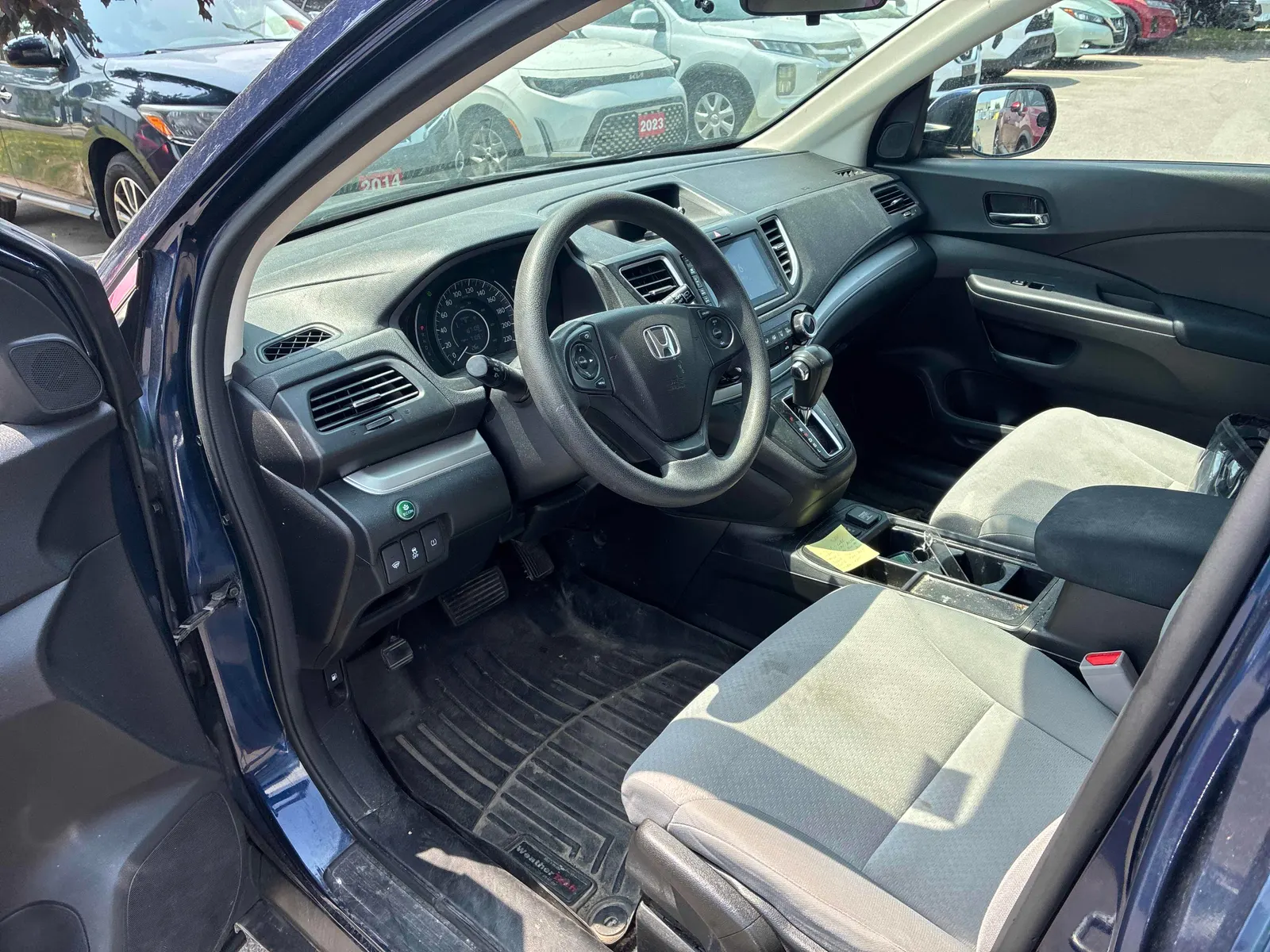Interior driver side