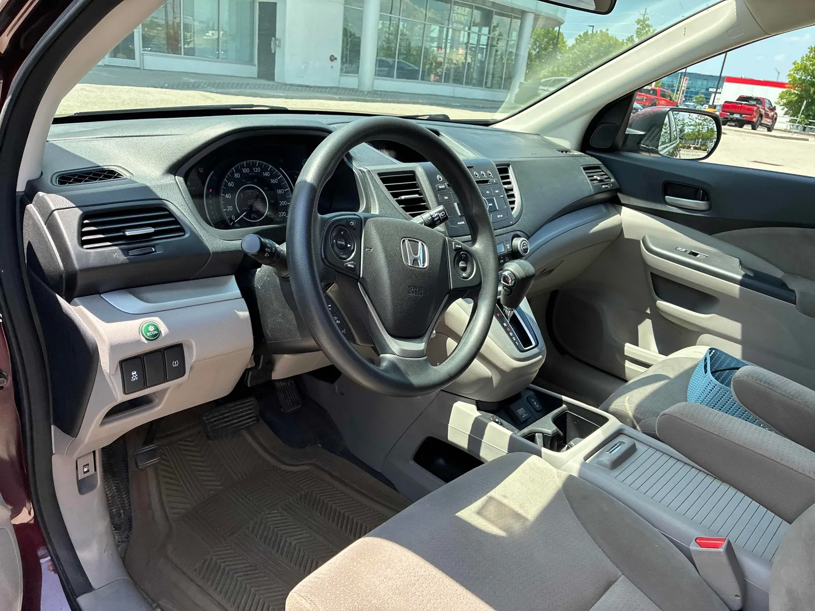 Interior driver side