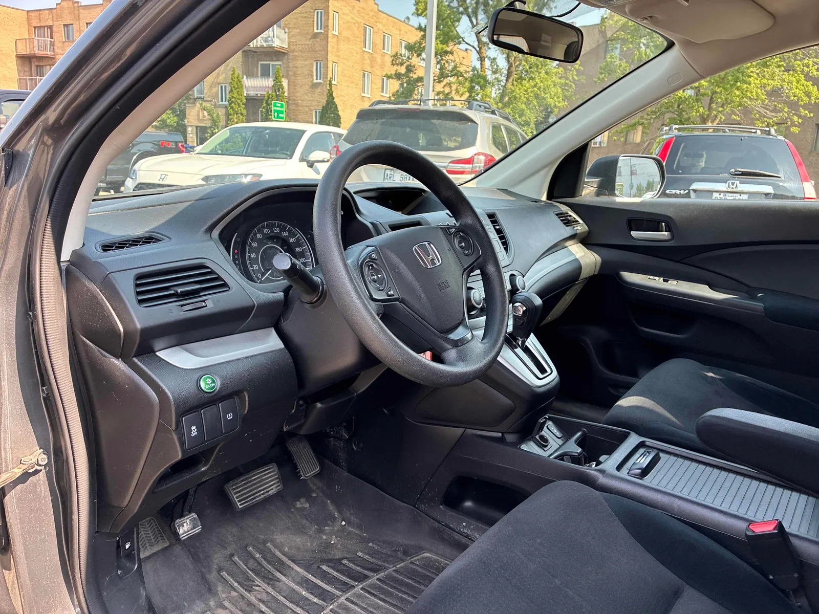 Interior driver side