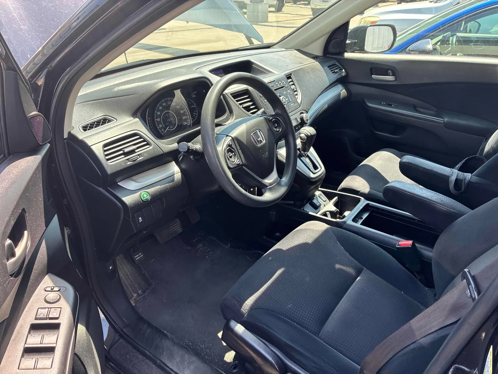 Interior driver side