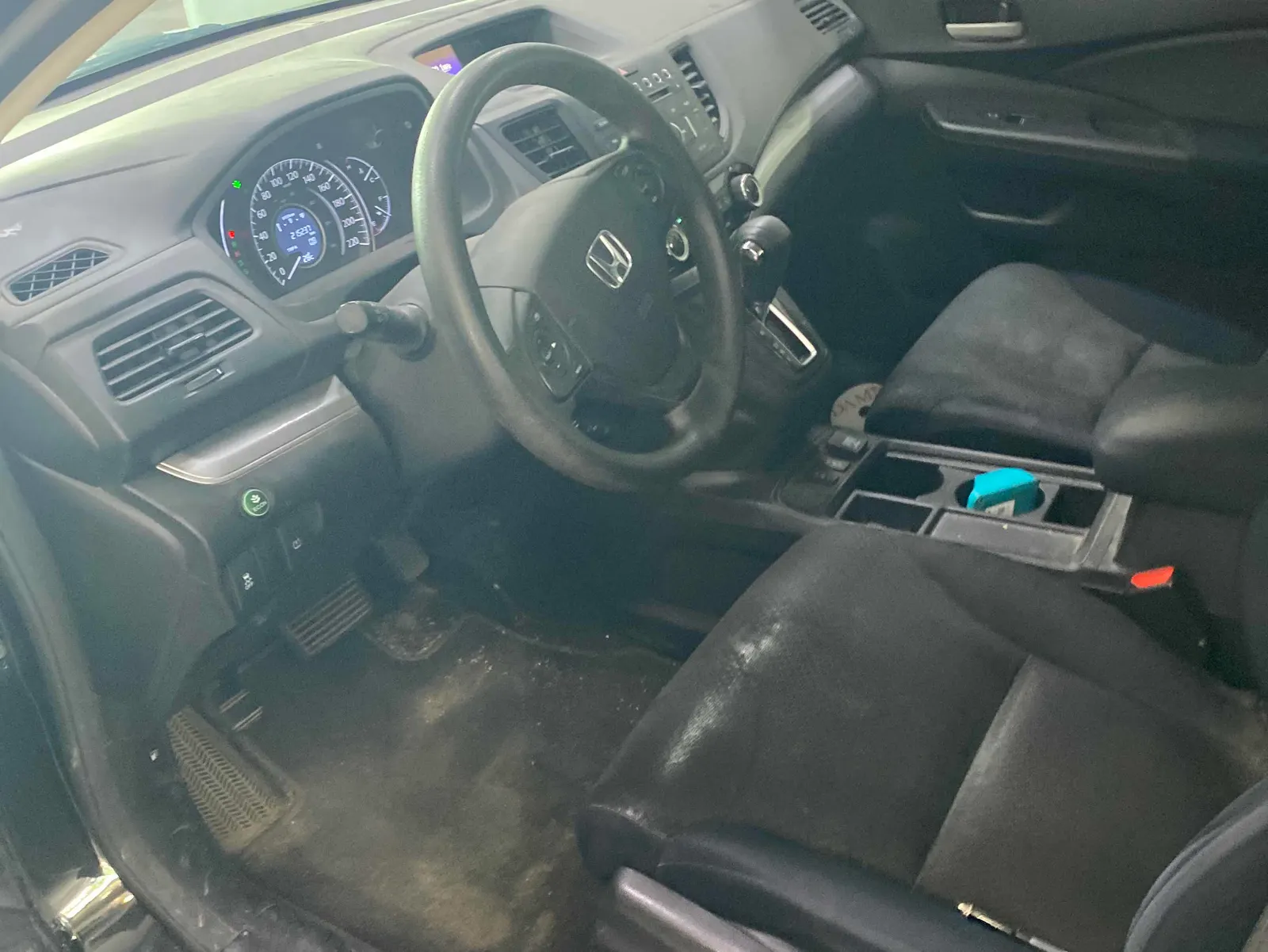 Interior driver side