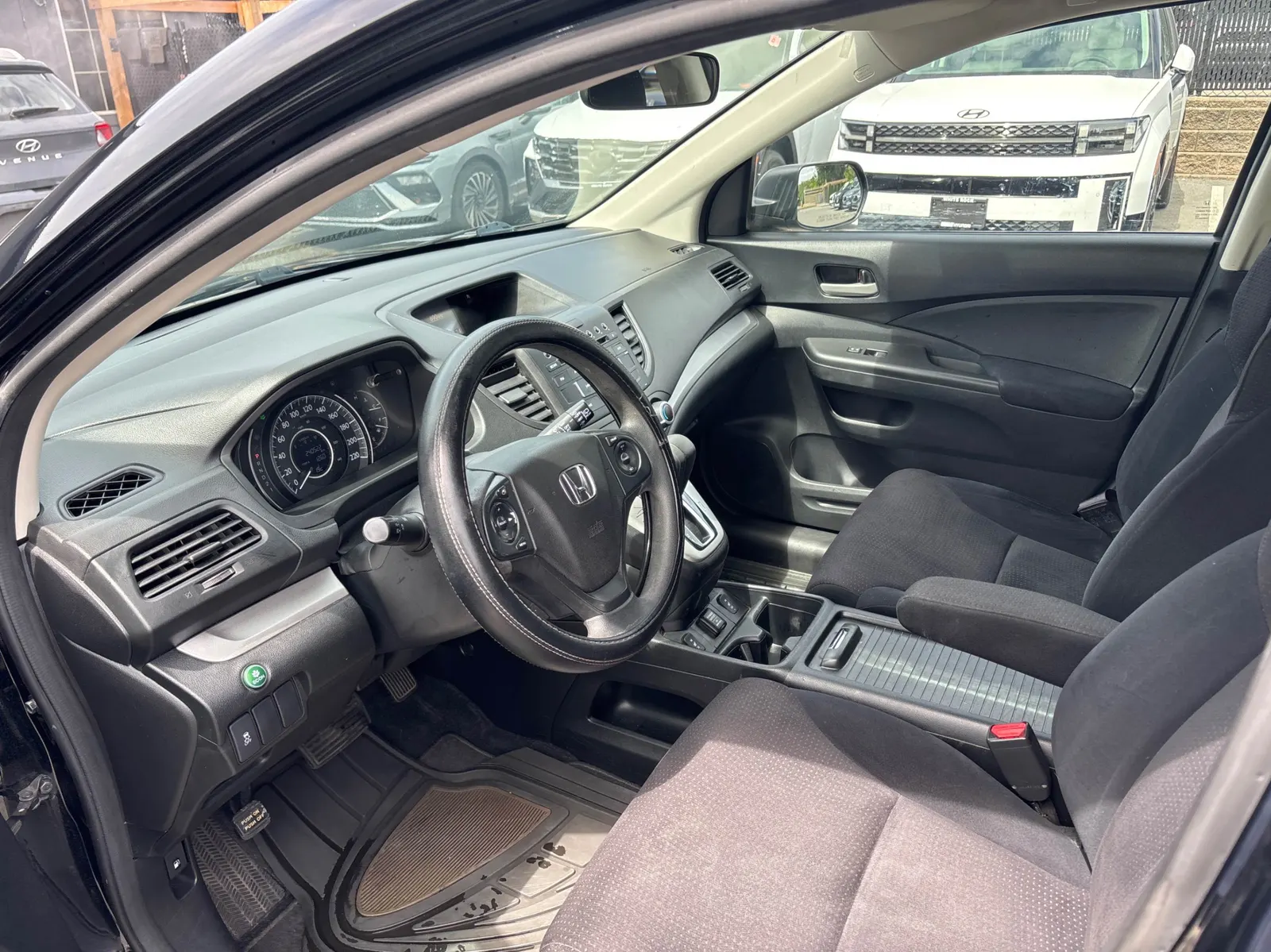 Interior driver side