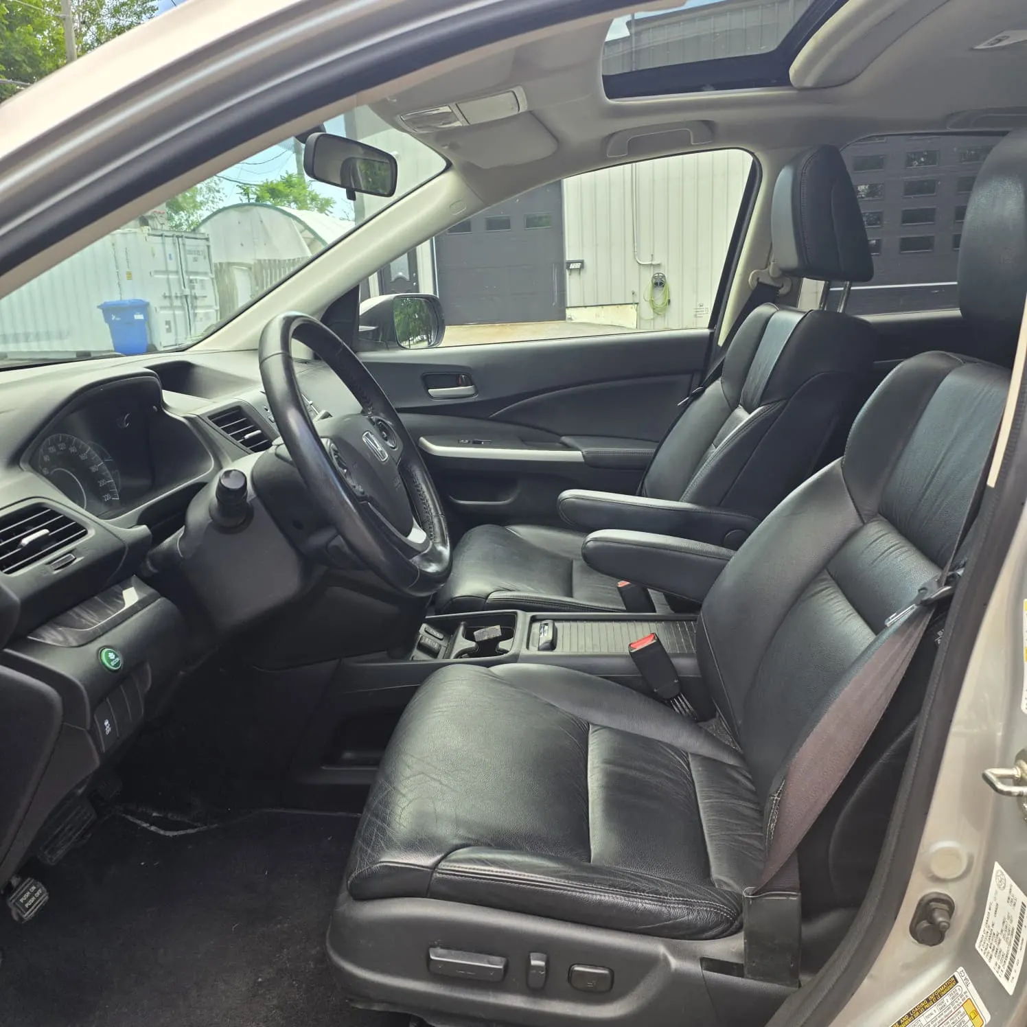 Interior driver side
