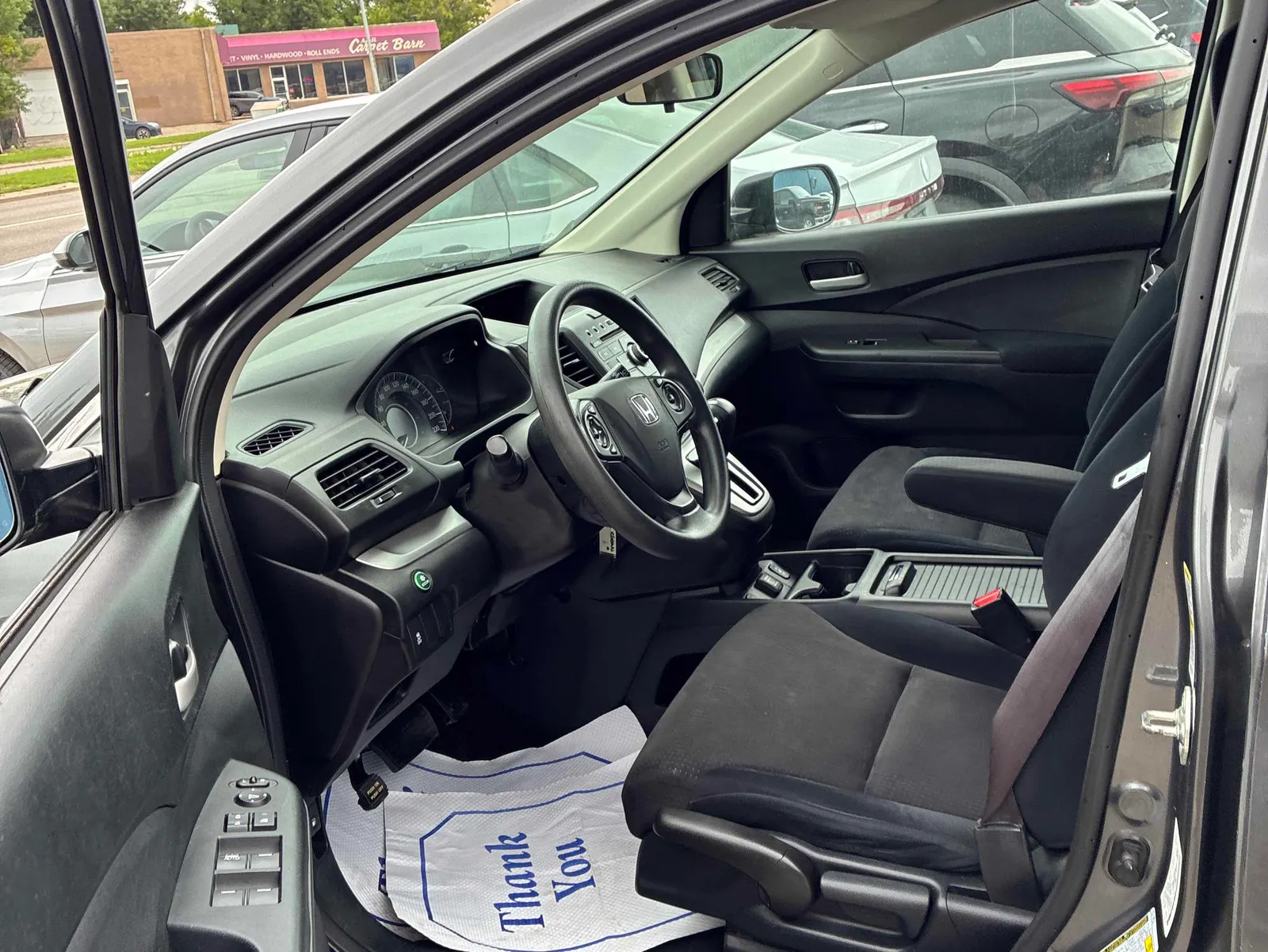 Interior driver side