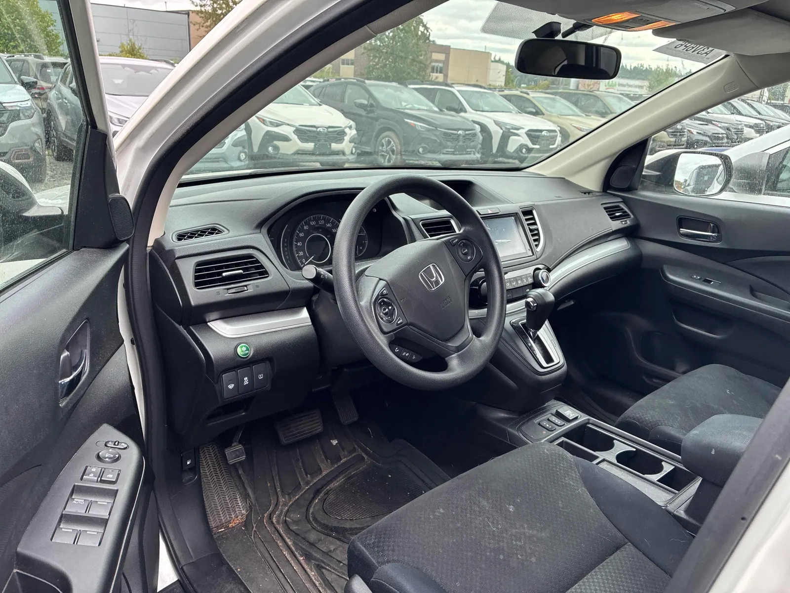 Interior driver side