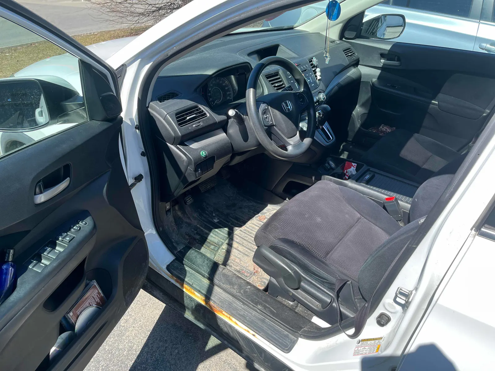 Interior driver side