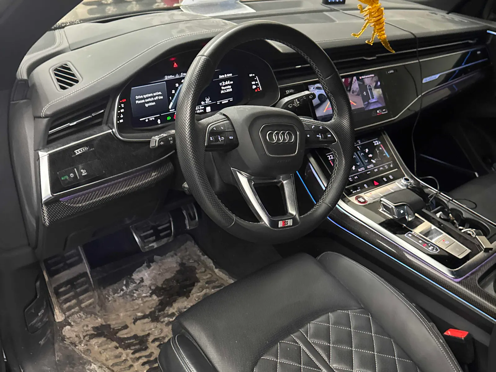 Interior driver side
