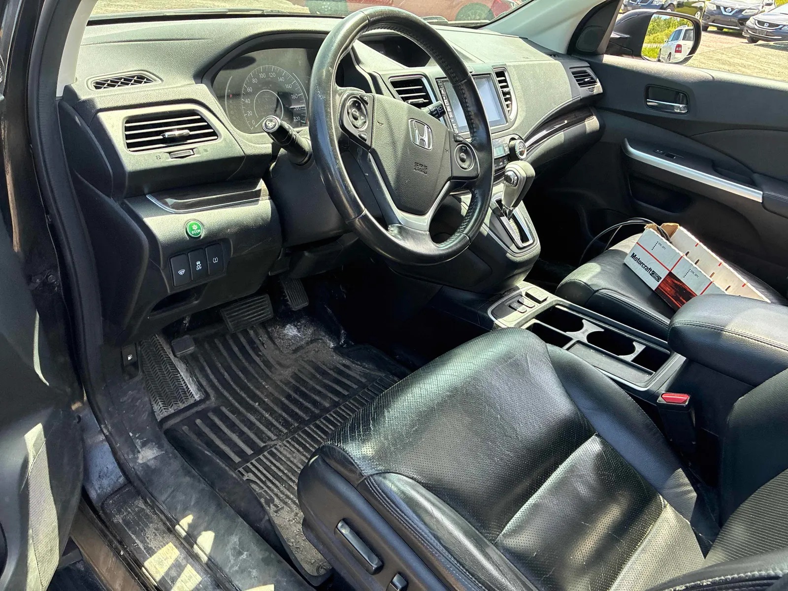 Interior driver side