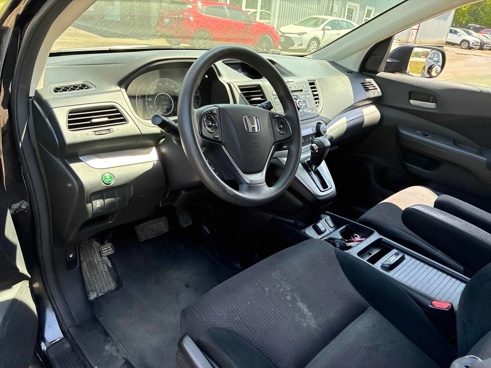 Interior driver side