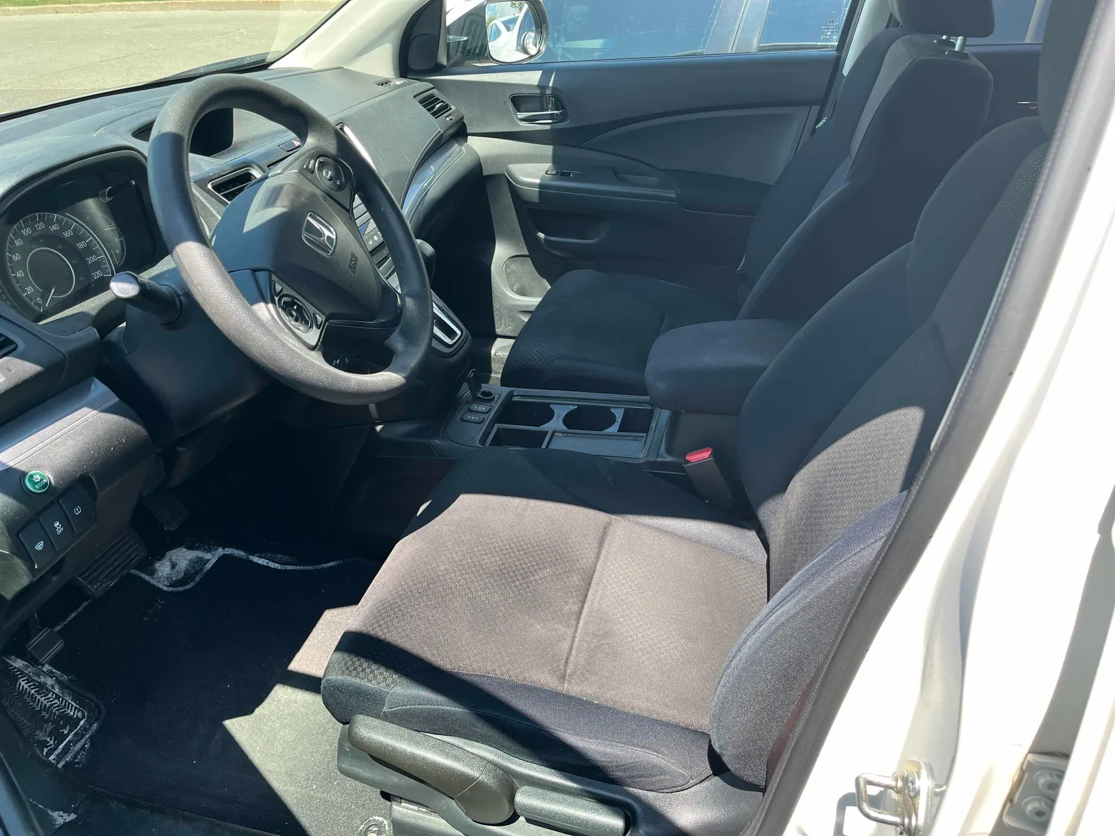 Interior driver side