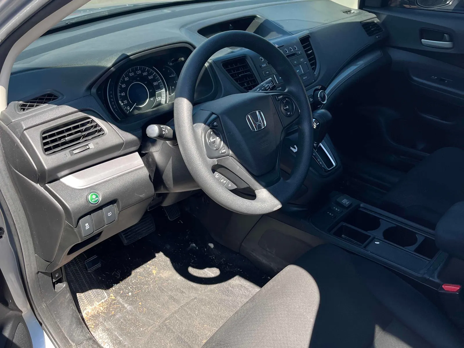 Interior driver side