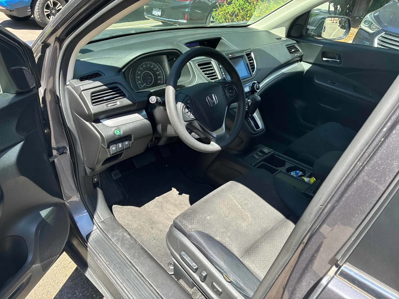Interior driver side