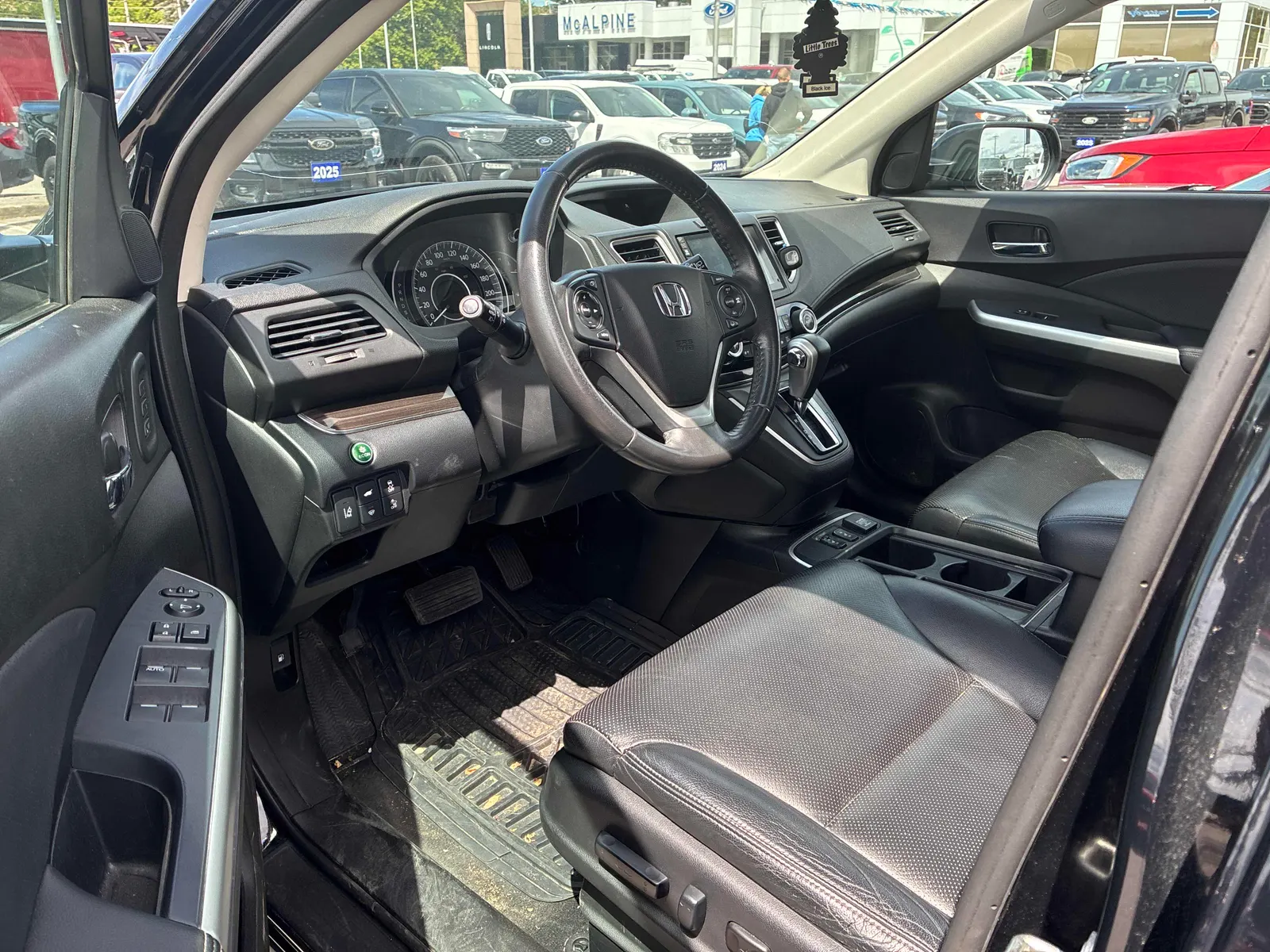 Interior driver side