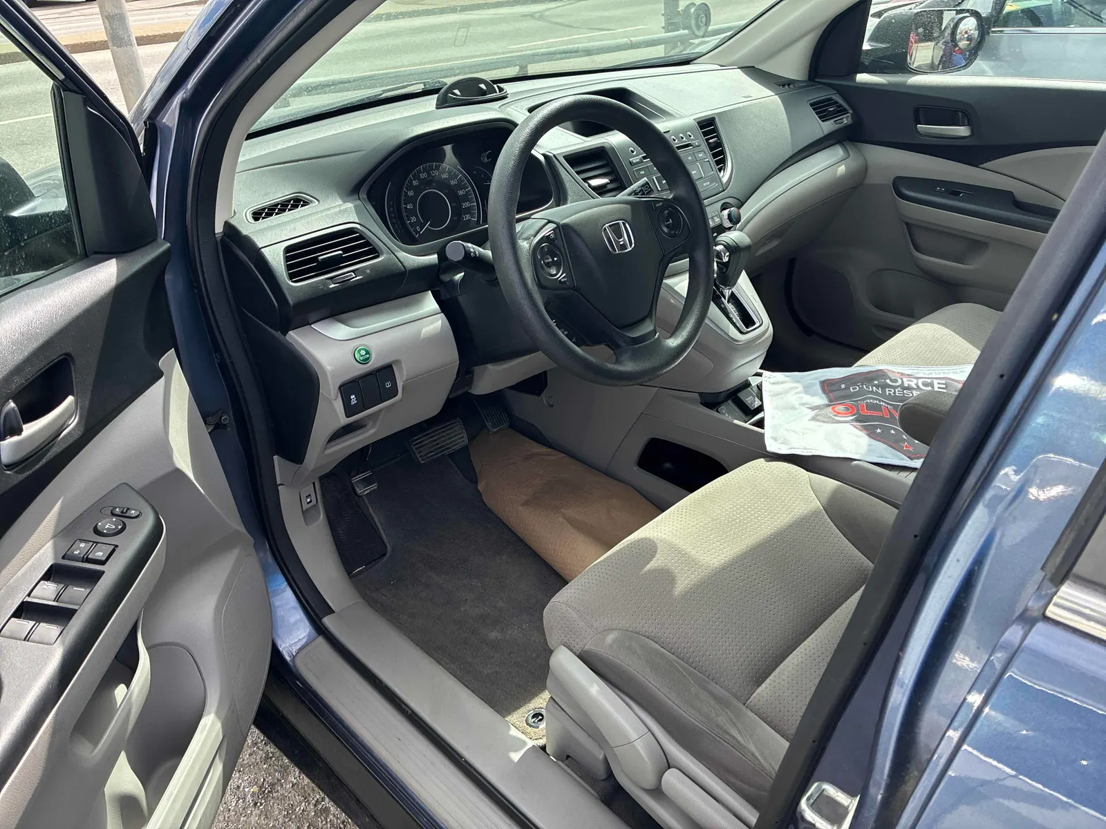 Interior driver side