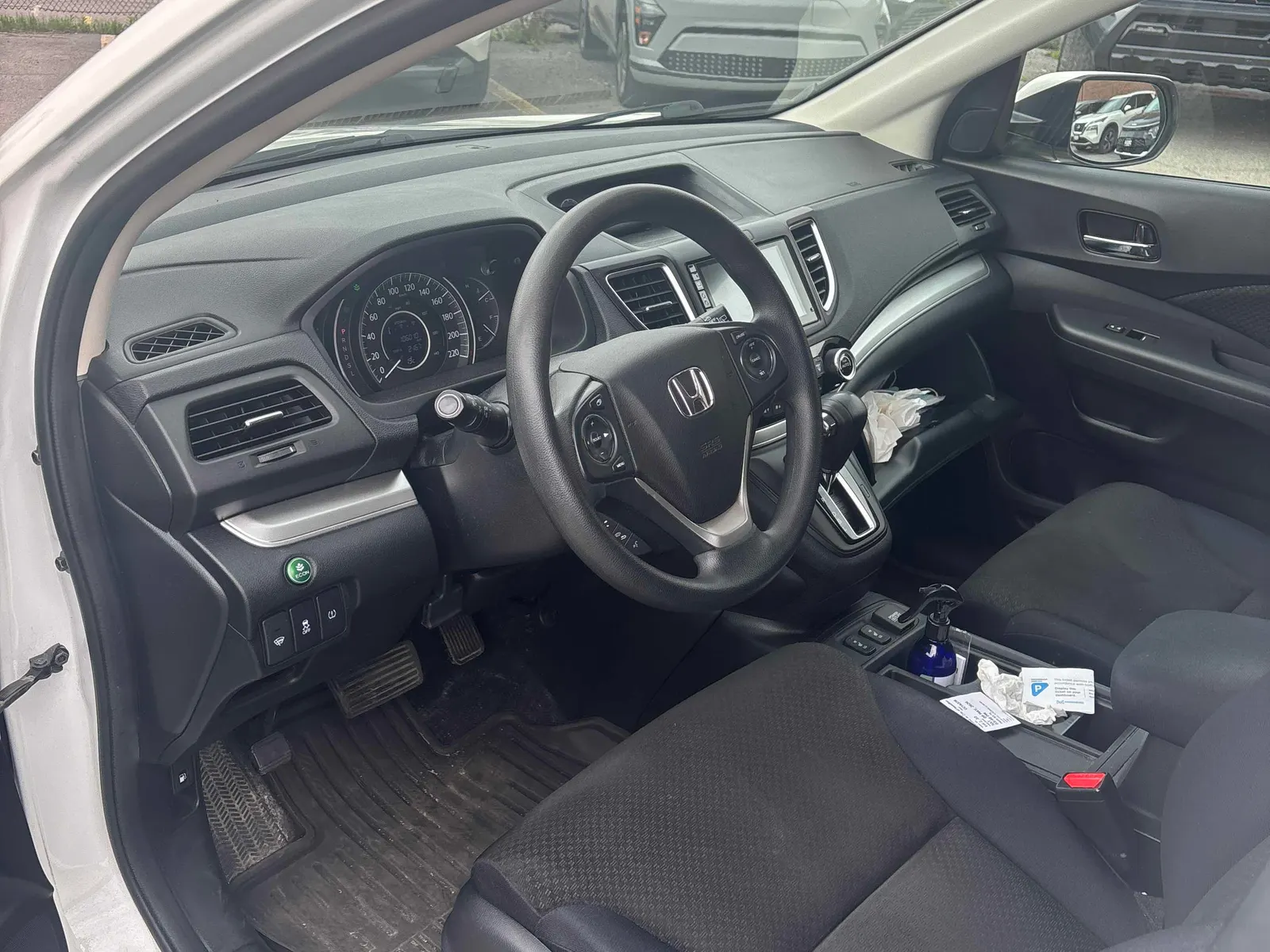 Interior driver side
