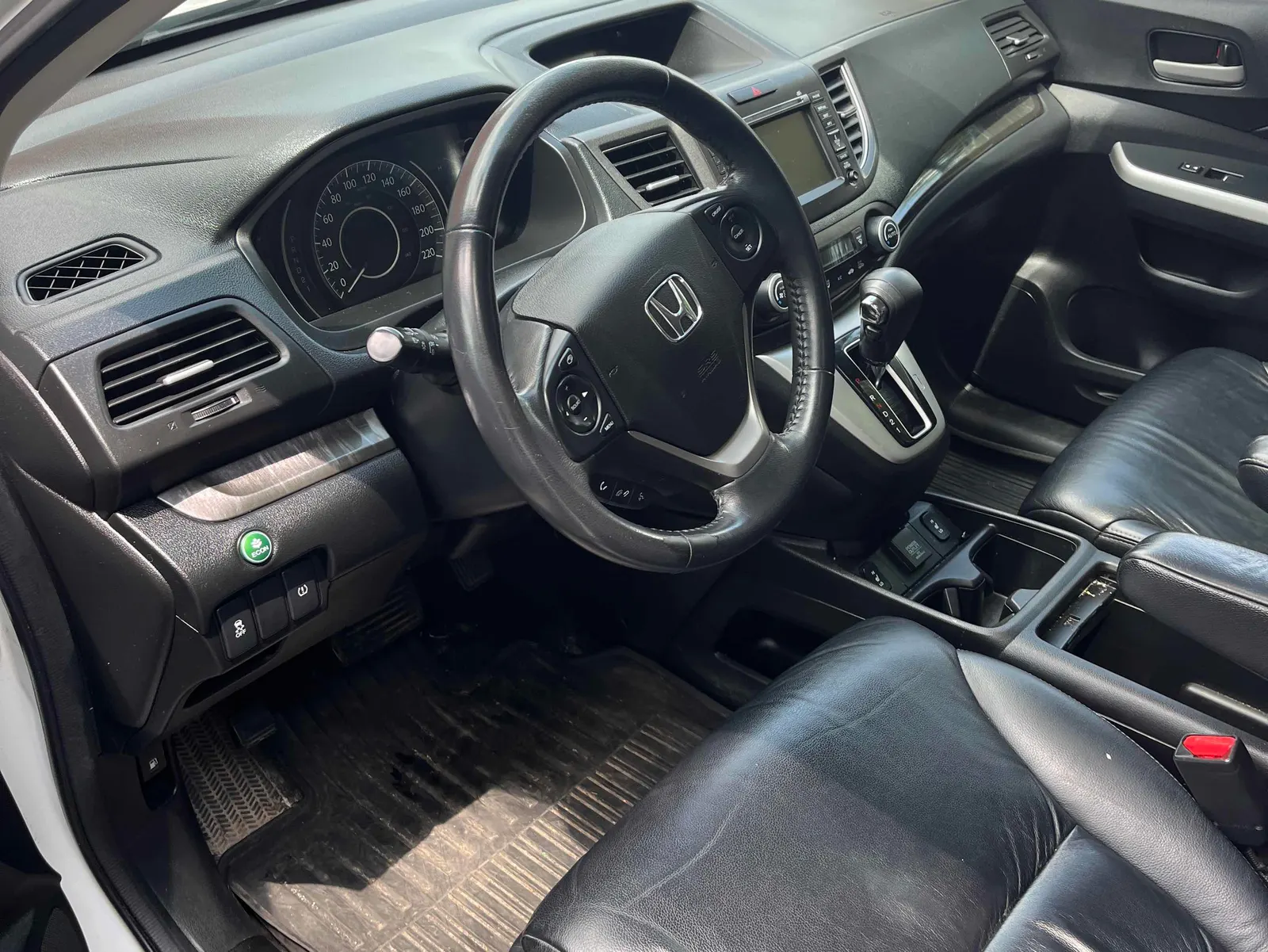Interior driver side