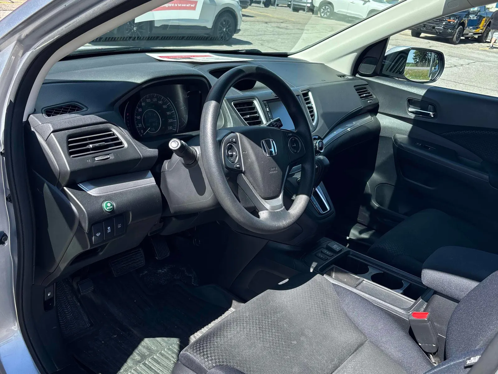 Interior driver side